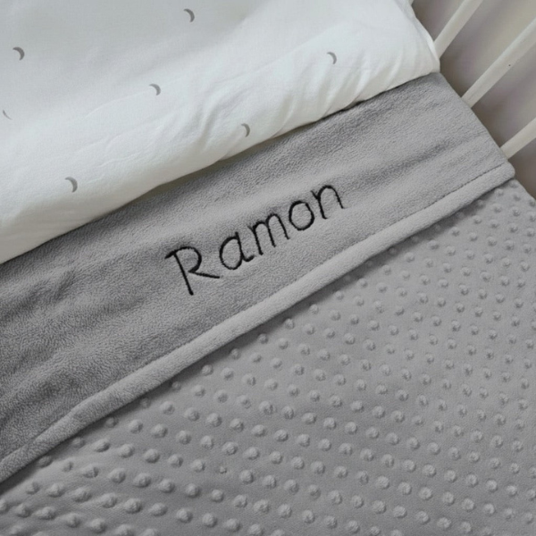 Personalized Crib Blanket with Name