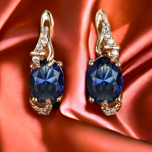 Sapphire Blue Midnight Drops