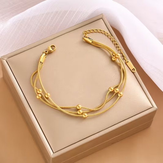 Golden Serpent Bracelet