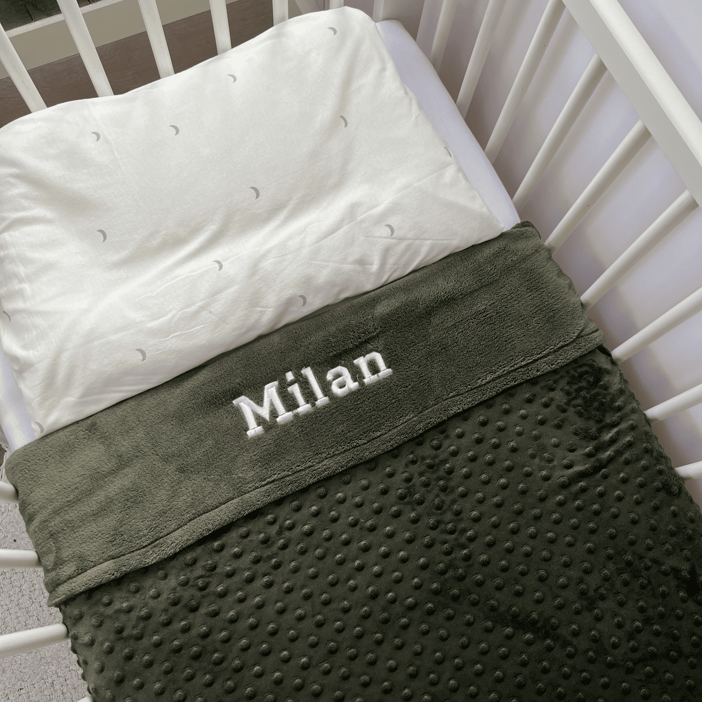 Personalized Crib Blanket with Name