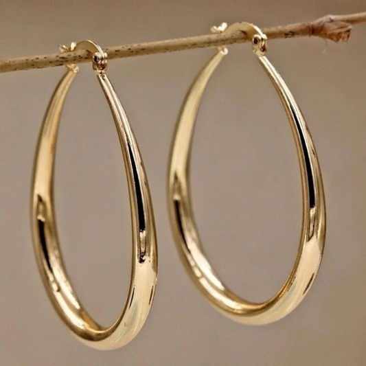 Classic Gold Earrings